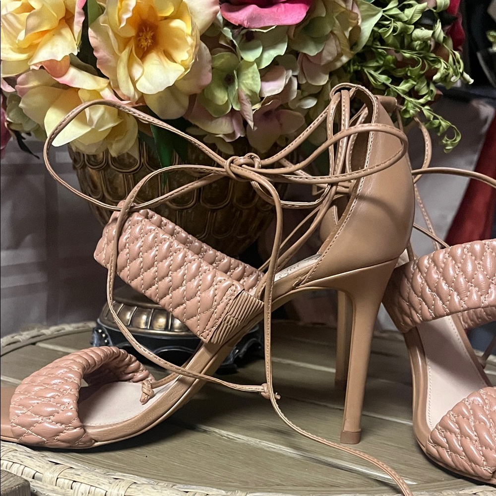 Vince Camuto Women’s 3 3/4 “ Heels Wrap around ankle 8.5M NWOB